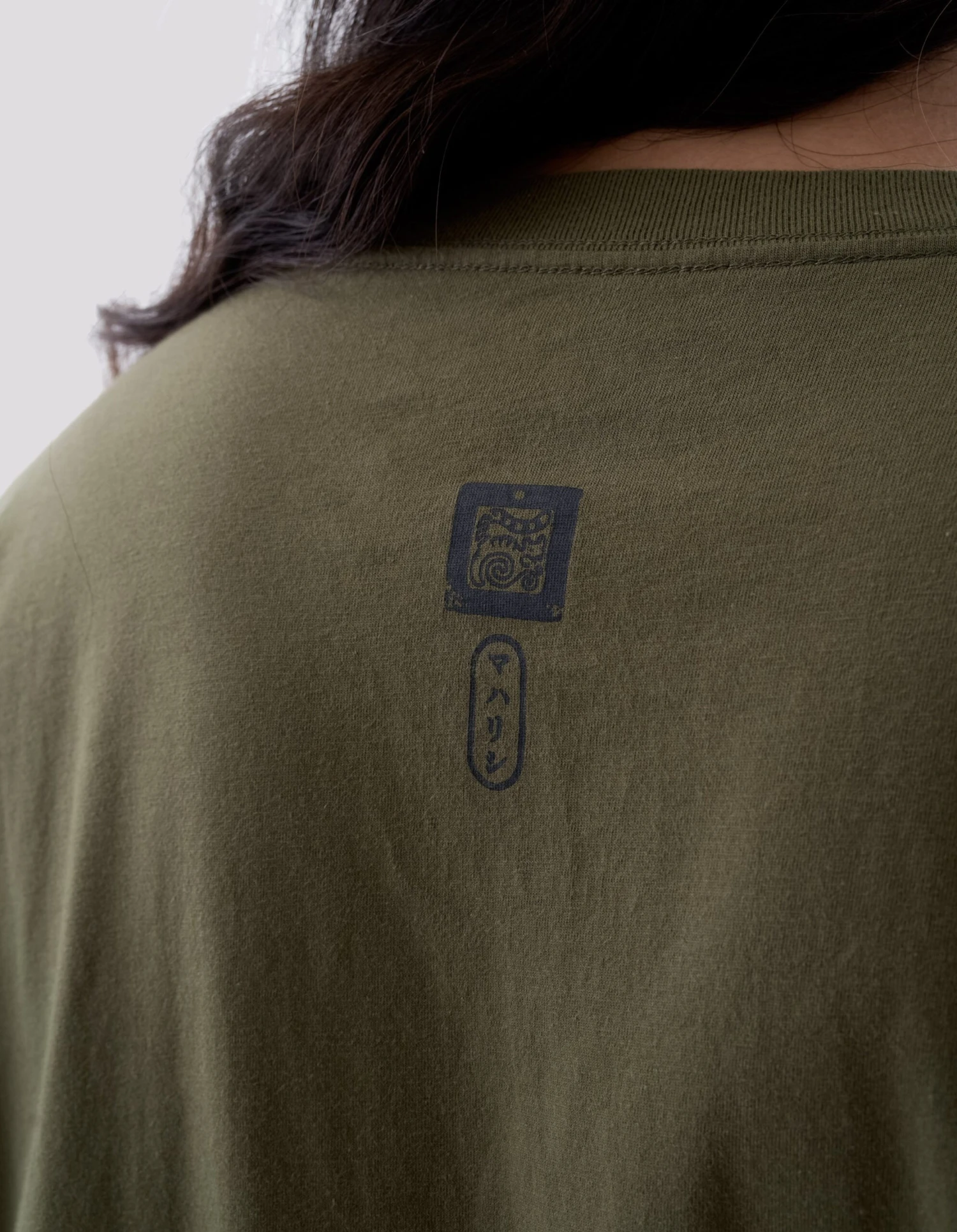 1265 Maharishi Cloud Temple T-Shirt Olive 5 1265 Maharishi Cloud Temple T-Shirt Olive - Image 5