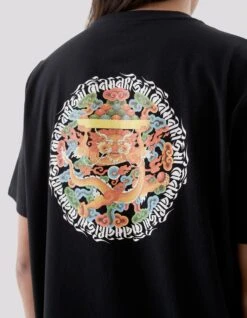 Maharishi 1261 Abundance Dragon Circle T-Shirt Black -Maharishi Shop ss24420 5330 4ebe8472 1d4a 4d4d b7e9 0fe1fb510330