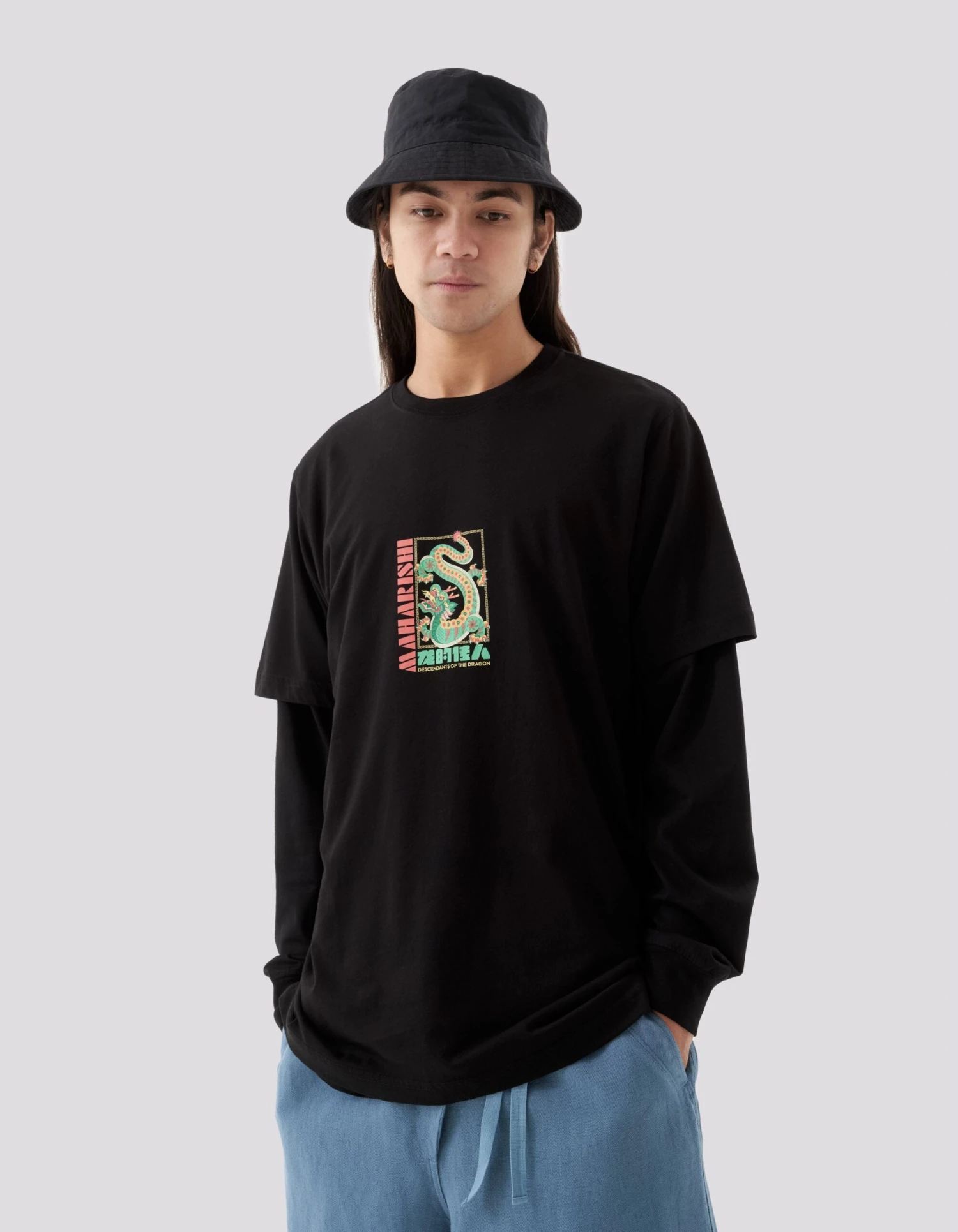 Maharishi 1257 Year Of The Dragon T-Shirt · Guest Artist: Allister Lee Black 2 Maharishi 1257 Year Of The Dragon T-Shirt · Guest Artist: Allister Lee Black - Image 2