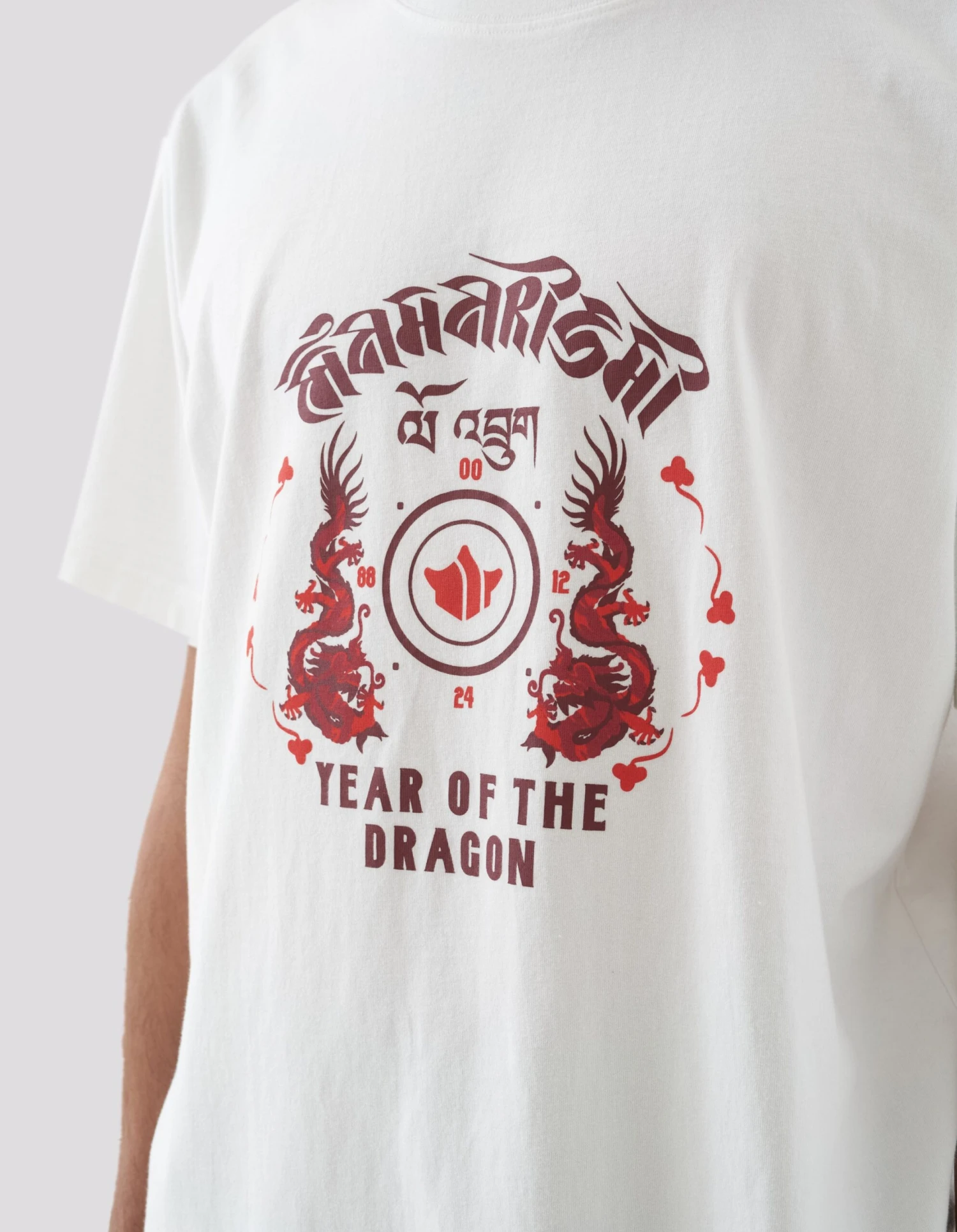 Maharishi 1293 Dragon Anniversary T-Shirt White 3 Maharishi 1293 Dragon Anniversary T-Shirt White - Image 3