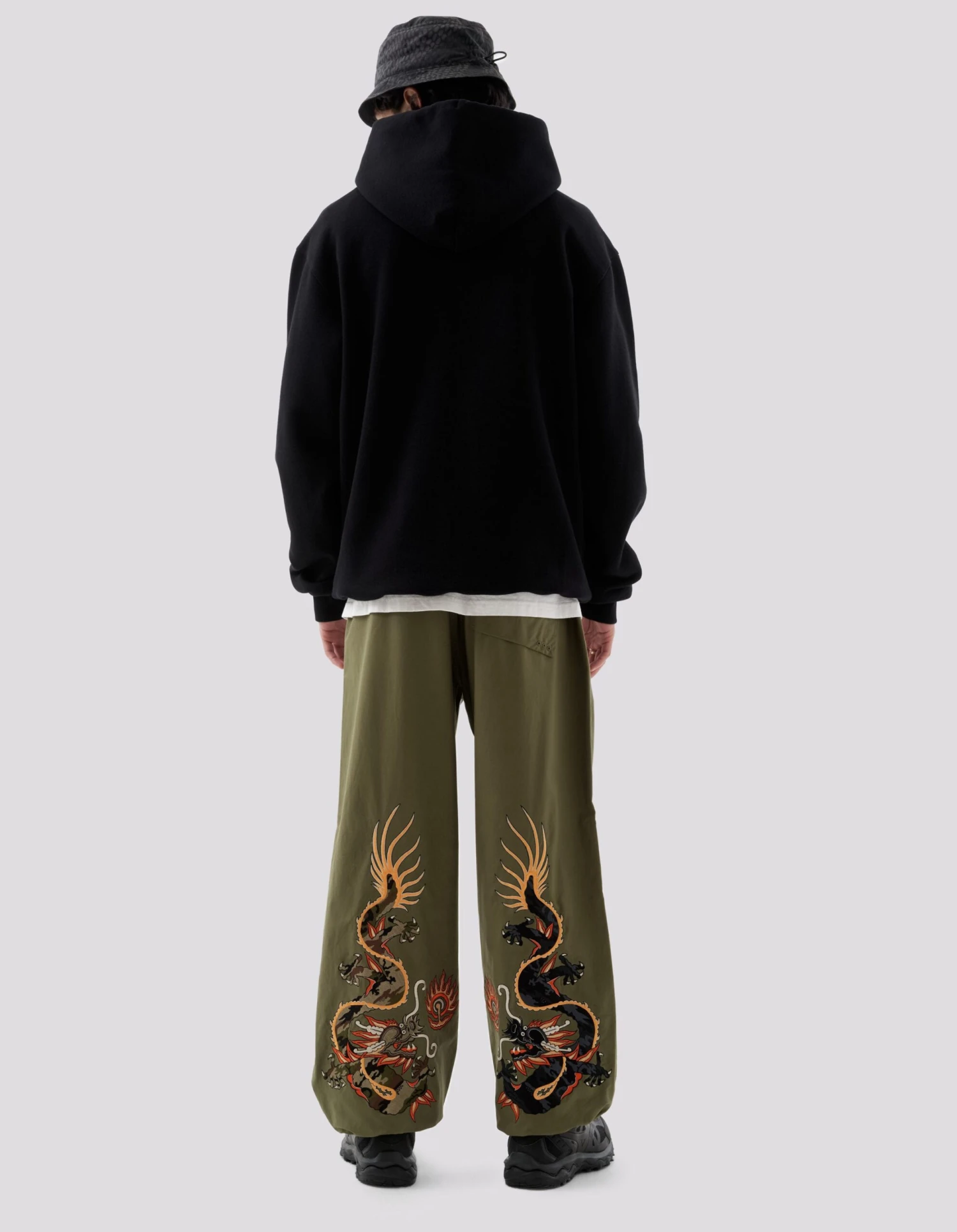 Maharishi 5064 Double Dragons Loose Snopants Olive OG-107F 7 Maharishi 5064 Double Dragons Loose Snopants Olive OG-107F - Image 7