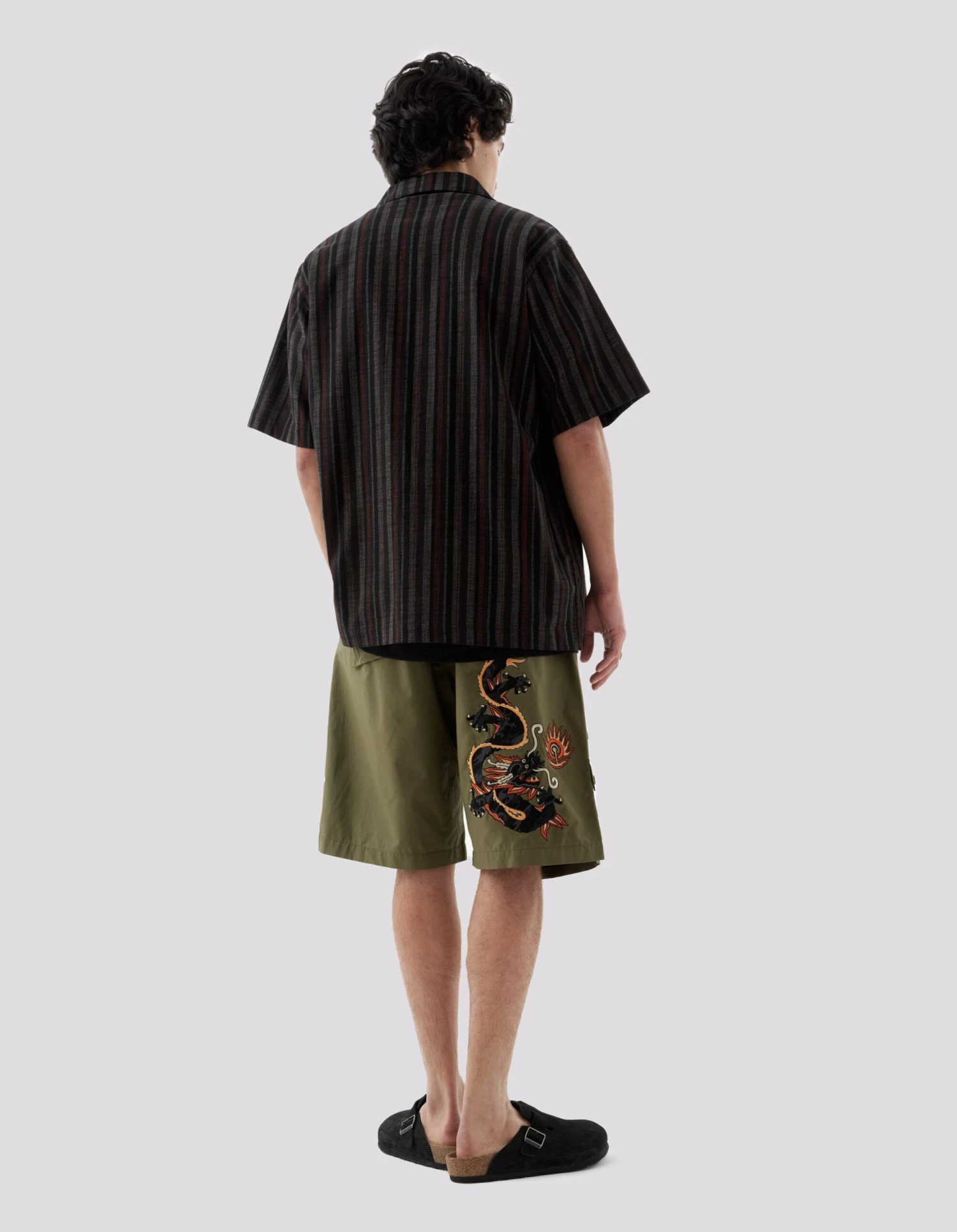 Maharishi 5116 Wagara Summer Shirt Black 6 Maharishi 5116 Wagara Summer Shirt Black - Image 6