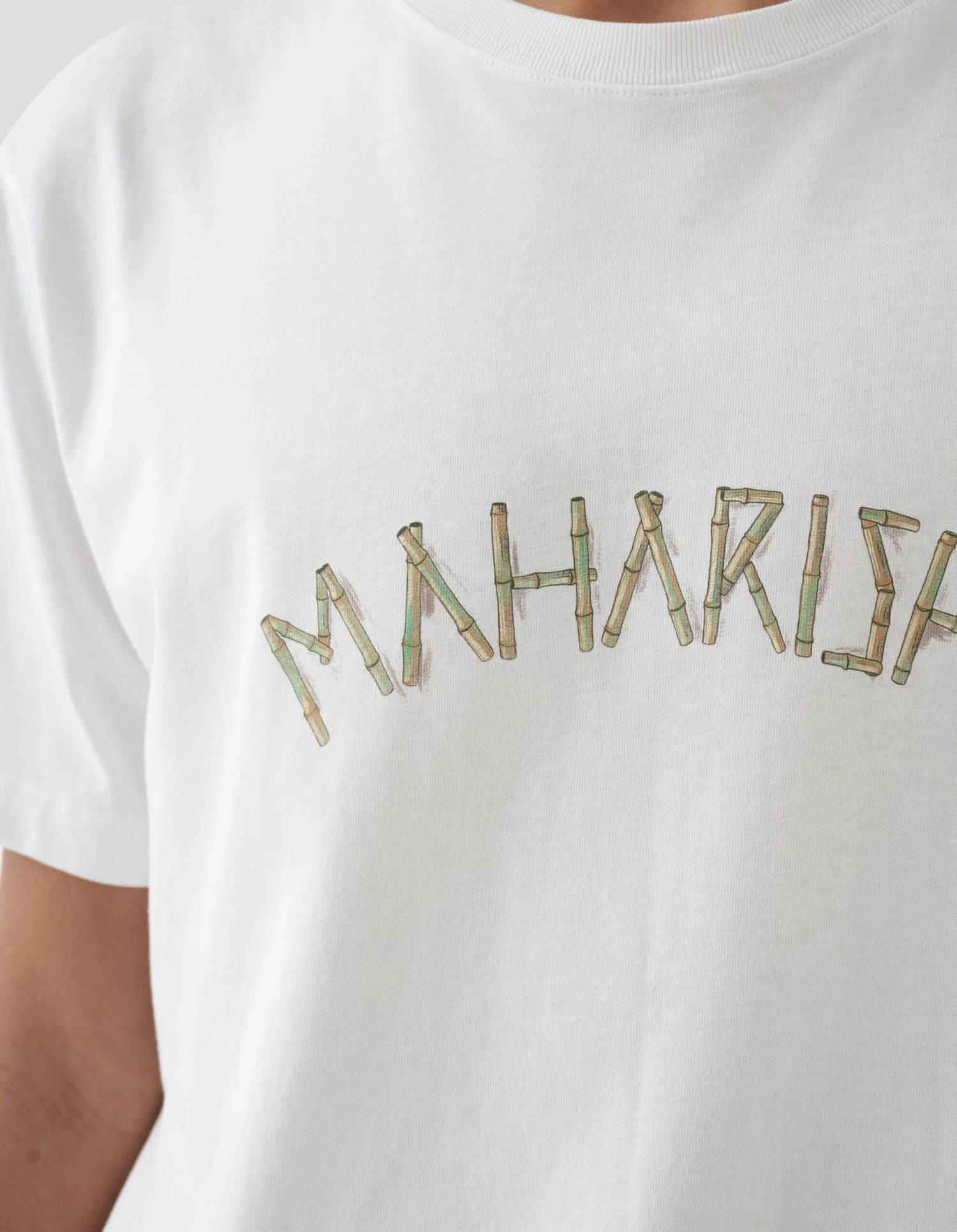 1278 Bamboo Maharishi T-Shirt White 5 1278 Bamboo Maharishi T-Shirt White - Image 5
