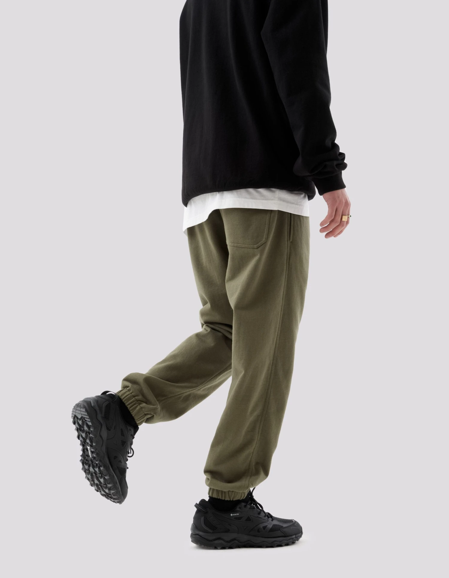 Maharishi 5018 Tibetan Sanskrit Sweatpants Olive OG-107F 7 Maharishi 5018 Tibetan Sanskrit Sweatpants Olive OG-107F - Image 7