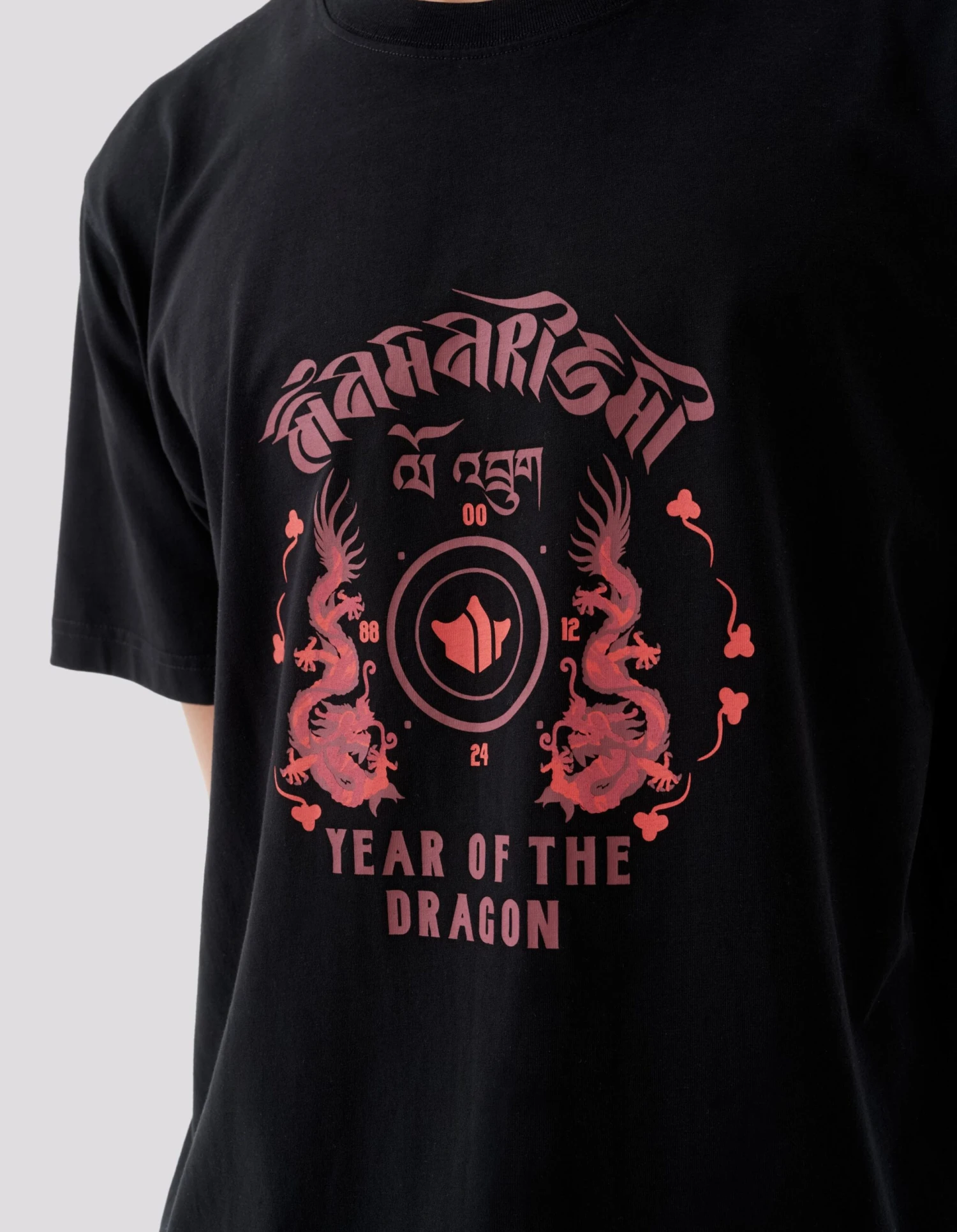 Maharishi 1293 Dragon Anniversary T-Shirt Black 4 Maharishi 1293 Dragon Anniversary T-Shirt Black - Image 4