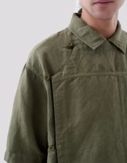 Maharishi 5120 Hemp Asym Monk Shirt Olive 18 Maharishi 5120 Hemp Asym Monk Shirt Olive -Maharishi Shop ss24702 5643 f3cad01c af79 4ee1 96ff 3beff7b28401