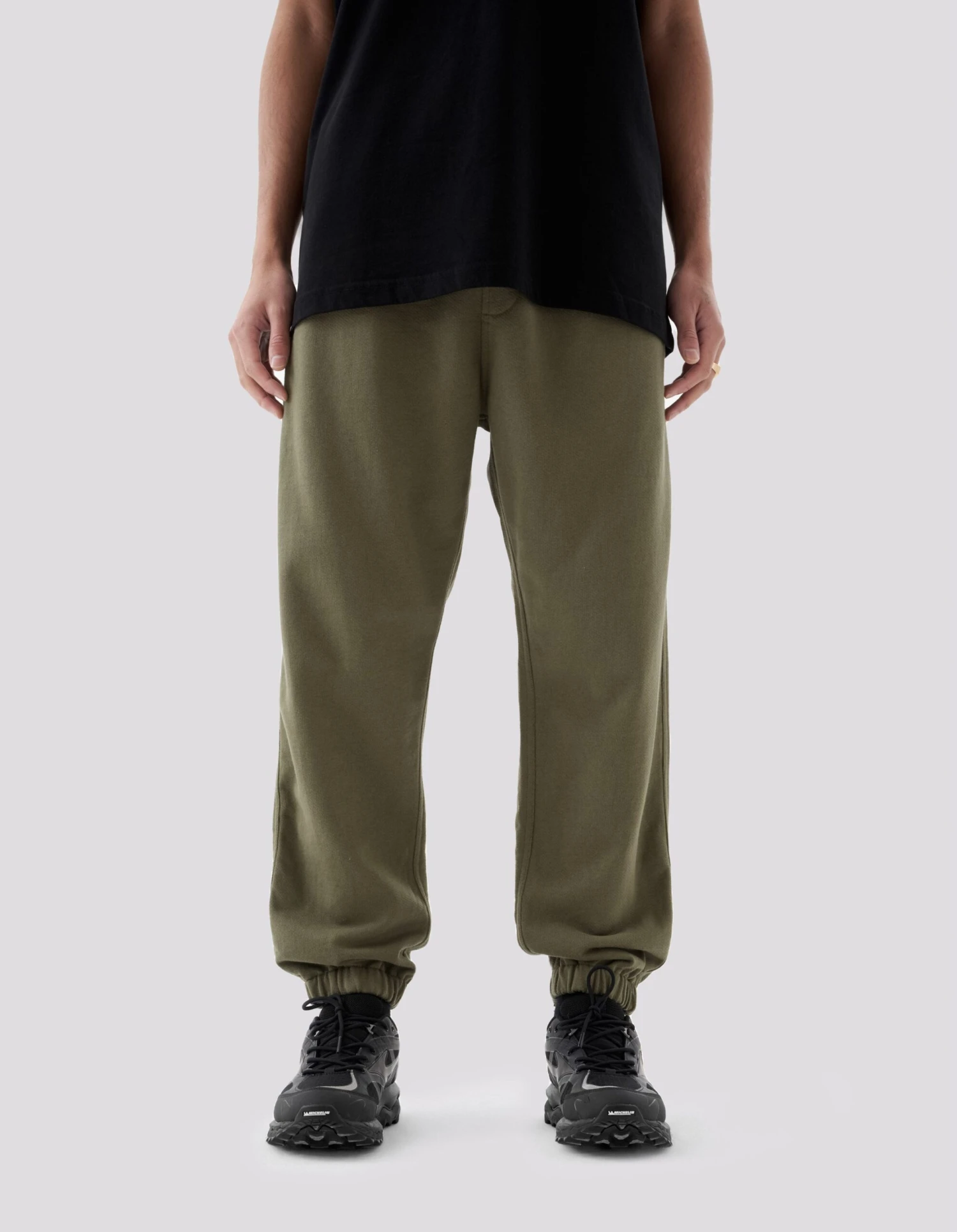 Maharishi 5018 Tibetan Sanskrit Sweatpants Olive OG-107F 2 Maharishi 5018 Tibetan Sanskrit Sweatpants Olive OG-107F - Image 2