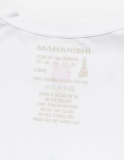 1265 Maharishi Cloud Temple T-Shirt White 19 1265 Maharishi Cloud Temple T-Shirt White -Maharishi Shop ss24 1265 white 60