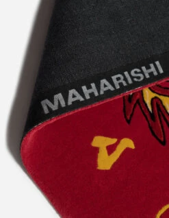 Maharishi 1269 Original Dragon Rug Red -Maharishi Shop ss24 1269 red gold 50