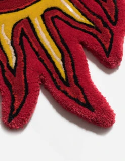 1270 Original Dragon Head Rug Red -Maharishi Shop ss24 1270 red gold 20