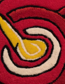 1270 Original Dragon Head Rug Red -Maharishi Shop ss24 1270 red gold 40