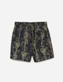 Maharishi 1272 Dragon Bamboo Swim Shorts Black 11 Maharishi 1272 Dragon Bamboo Swim Shorts Black -Maharishi Shop ss24 1272 black 20