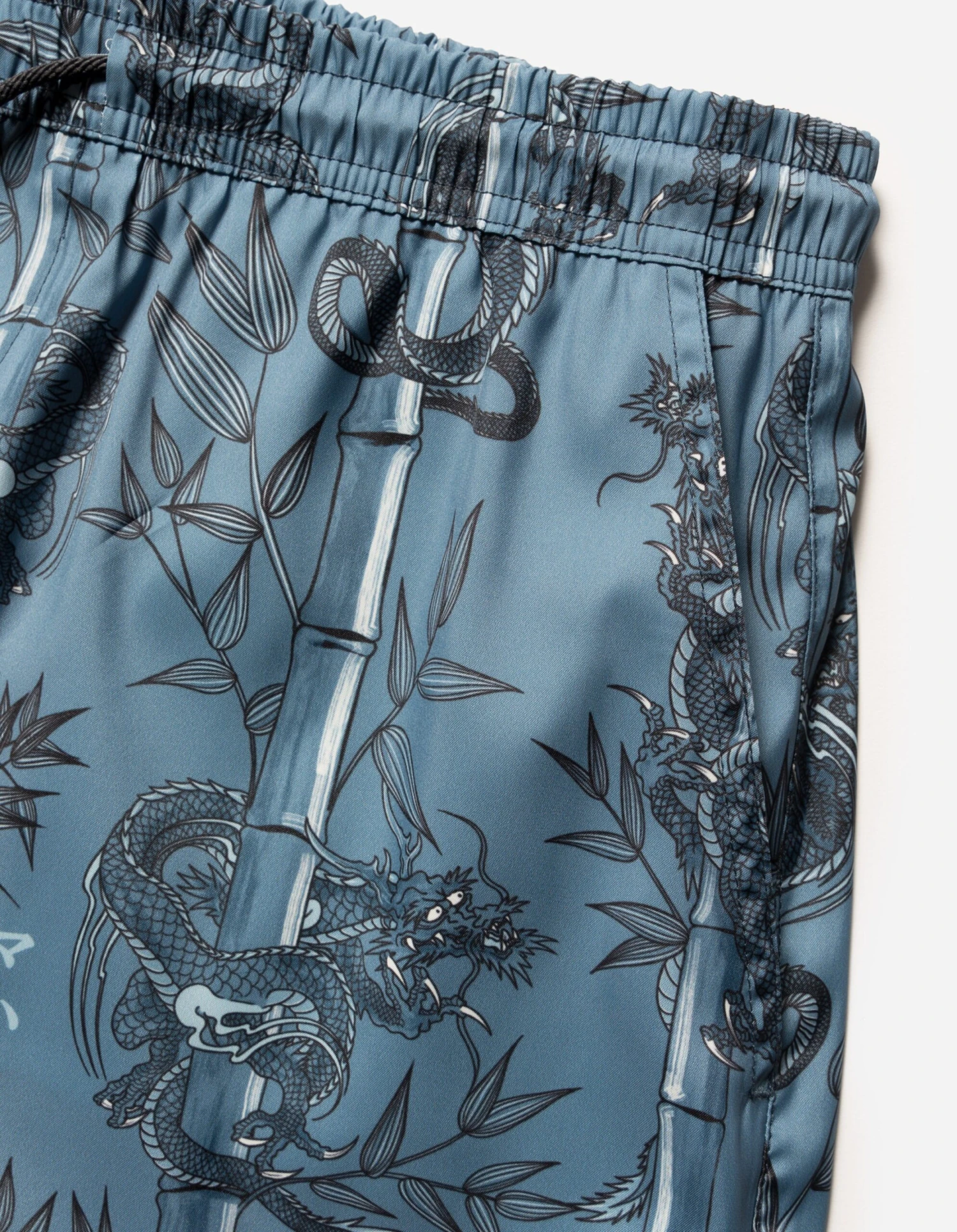 Maharishi 1272 Dragon Bamboo Swim Shorts Subdued Blue 5 Maharishi 1272 Dragon Bamboo Swim Shorts Subdued Blue - Image 5