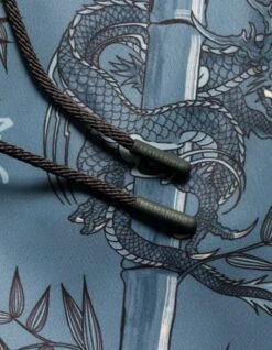 Maharishi 1272 Dragon Bamboo Swim Shorts Subdued Blue 14 Maharishi 1272 Dragon Bamboo Swim Shorts Subdued Blue -Maharishi Shop ss24 1272 subdued blue 50