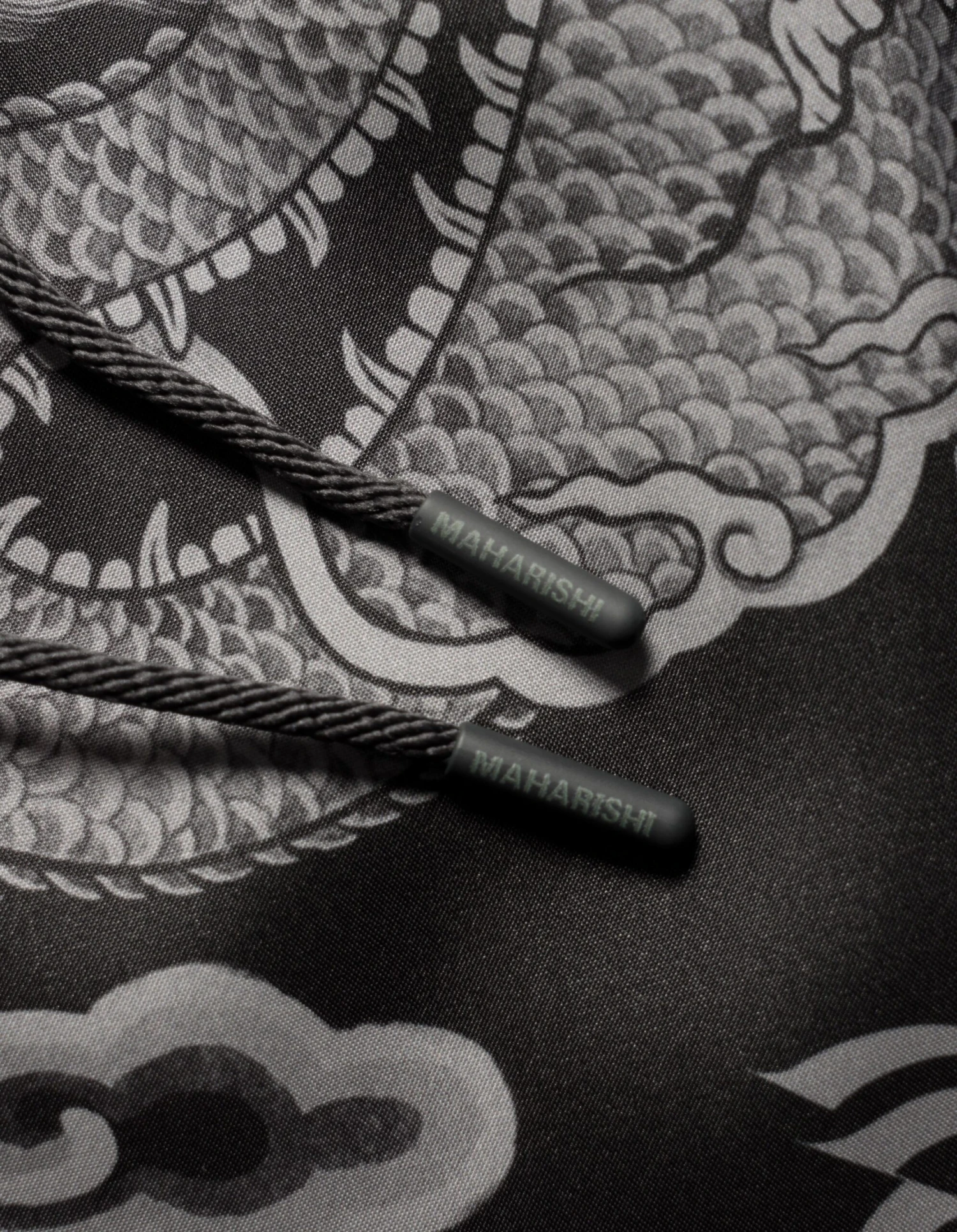 Maharishi 1273 Cloud Dragon Swim Shorts Black 7 Maharishi 1273 Cloud Dragon Swim Shorts Black - Image 7