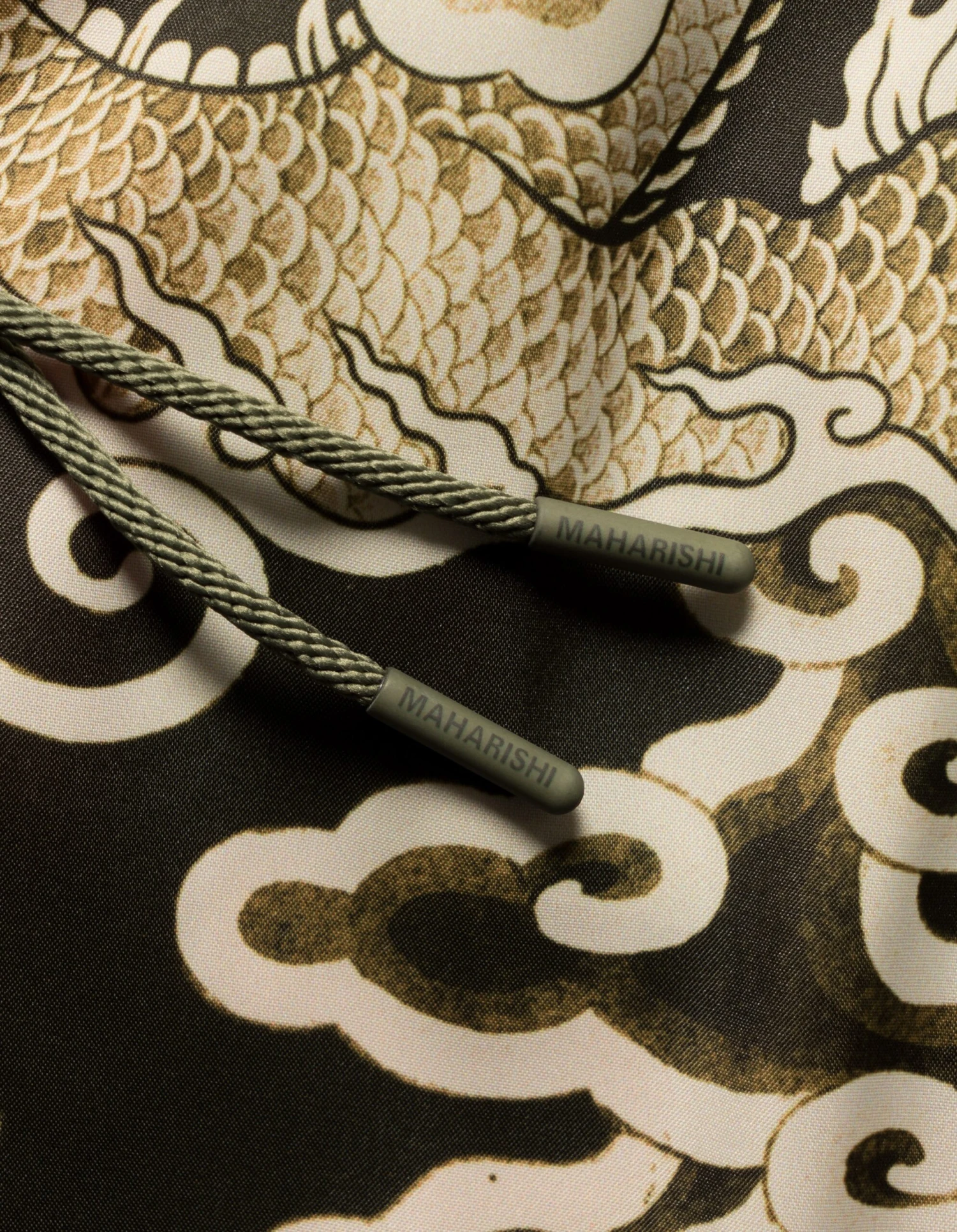 Maharishi 1273 Cloud Dragon Swim Shorts Olive 7 Maharishi 1273 Cloud Dragon Swim Shorts Olive - Image 7