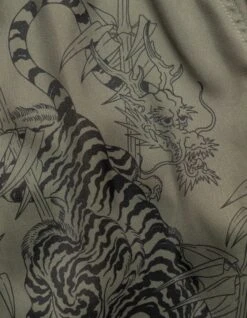 Maharishi 1274 Bamboo Tiger Swim Shorts Olive -Maharishi Shop ss24 1274 olive 50