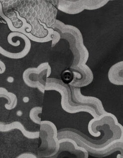 Maharishi 1282 Cloud Dragon Camp Collar Shirt Black 19 Maharishi 1282 Cloud Dragon Camp Collar Shirt Black -Maharishi Shop ss24 1282 black 40