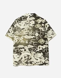 Maharishi 1282 Cloud Dragon Camp Collar Shirt Olive 11 Maharishi 1282 Cloud Dragon Camp Collar Shirt Olive -Maharishi Shop ss24 1282 olive 20