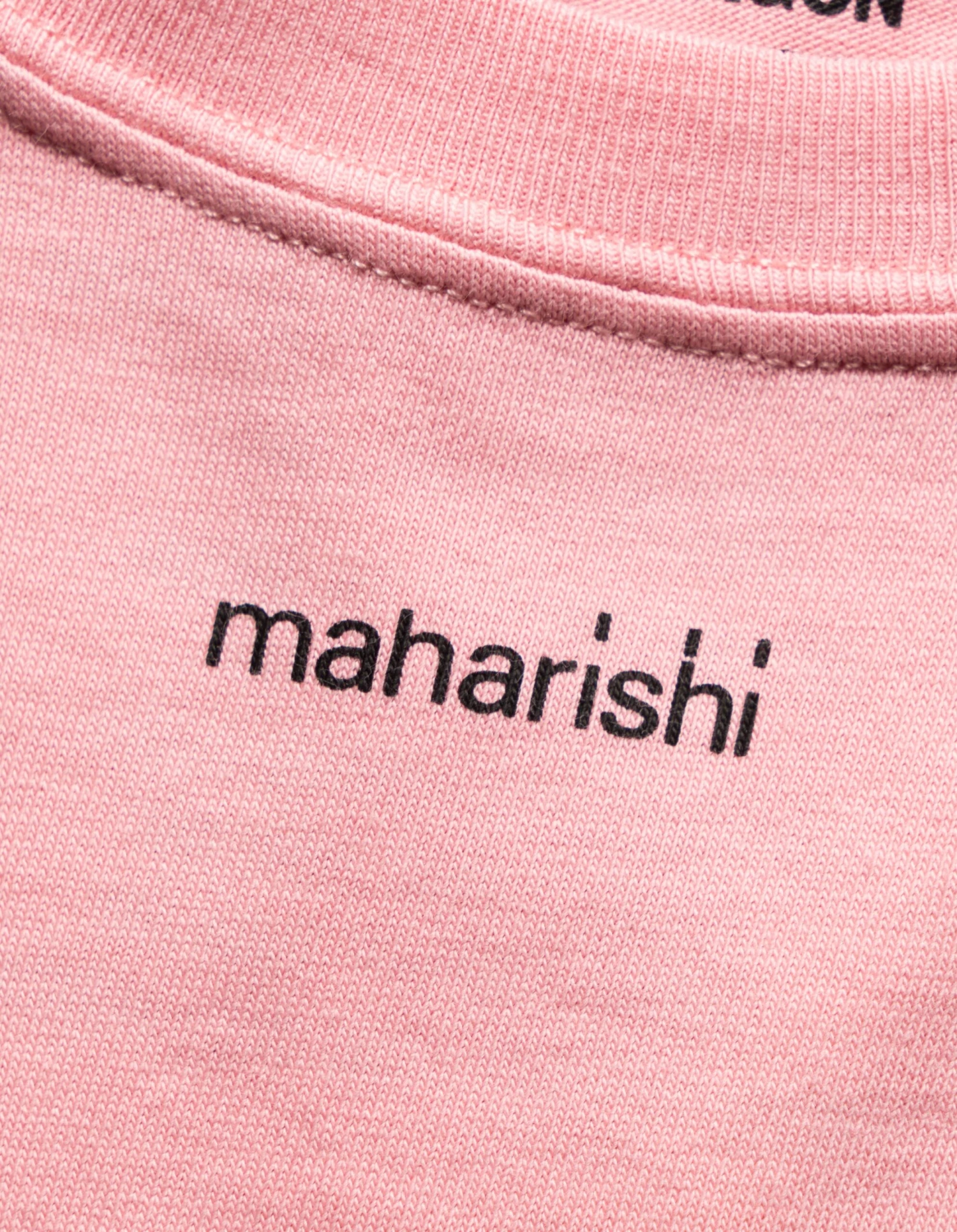 1307 Micro Maharishi T-Shirt Flag Pink 4 1307 Micro Maharishi T-Shirt Flag Pink - Image 4