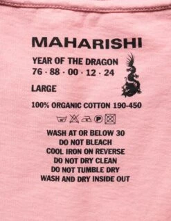1307 Micro Maharishi T-Shirt Flag Pink 11 1307 Micro Maharishi T-Shirt Flag Pink -Maharishi Shop ss24 1307 flag pink 50