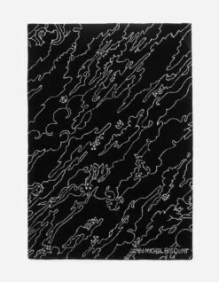 Maharishi 1308 Maha Basquiat Chalk Camo Rug Black