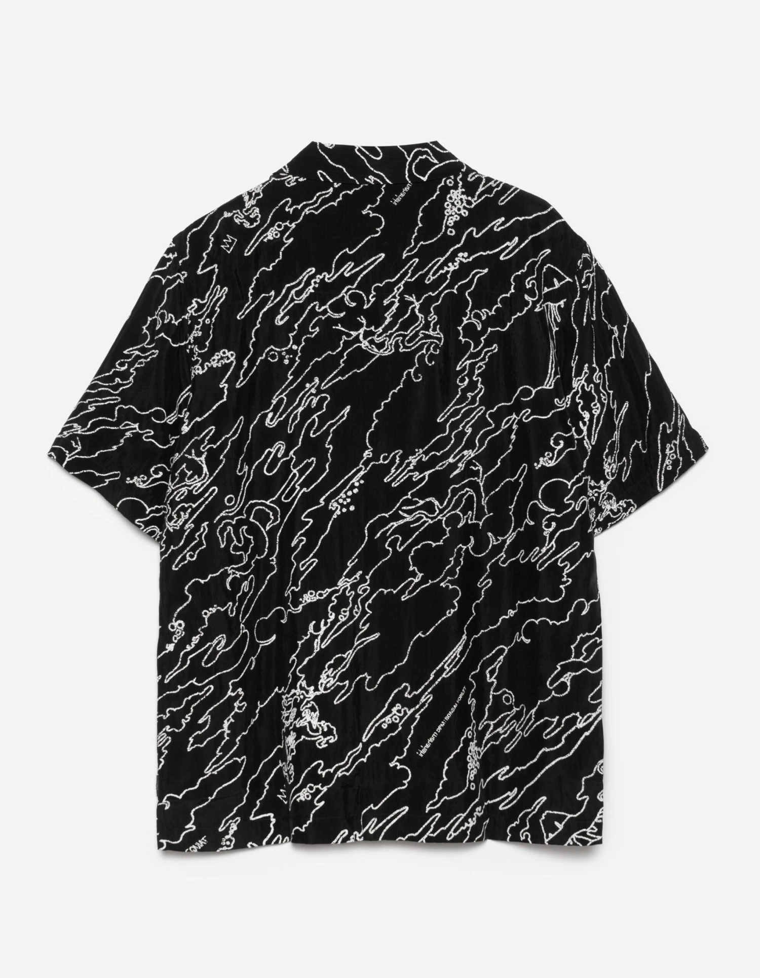 Maharishi 1312 Maha Basquiat Camo Shirt Black 6 Maharishi 1312 Maha Basquiat Camo Shirt Black - Image 6