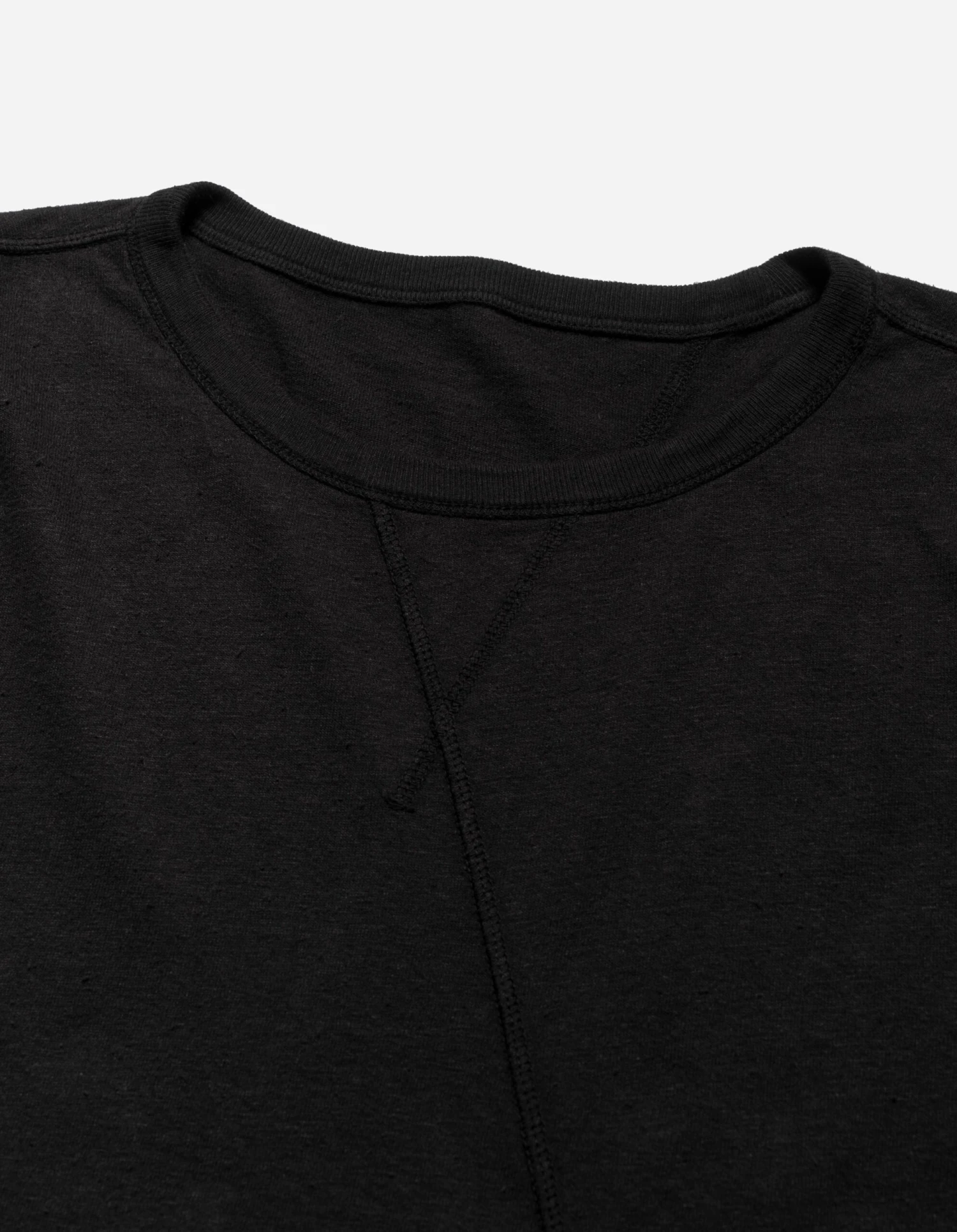 Maharishi 5000 Kesagiri Hemp Oversized T-Shirt Black BLK-108F 6 Maharishi 5000 Kesagiri Hemp Oversized T-Shirt Black BLK-108F - Image 6