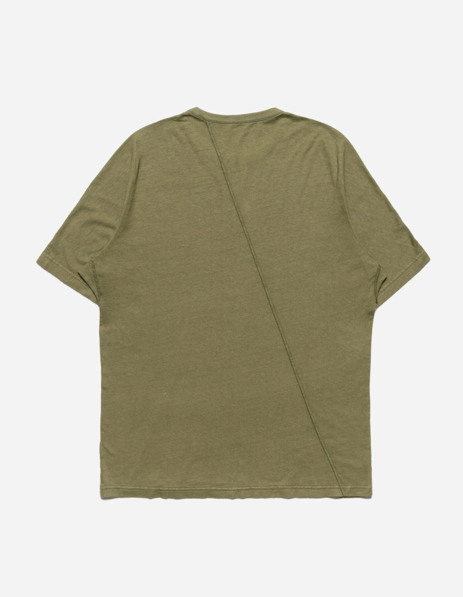 Maharishi 5000 Kesagiri Hemp Oversized T-Shirt Olive OG-107F 6 Maharishi 5000 Kesagiri Hemp Oversized T-Shirt Olive OG-107F - Image 6
