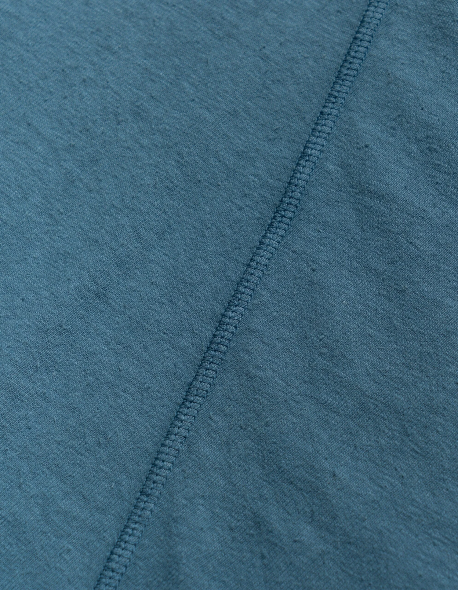 Maharishi 5000 Kesagiri Hemp Oversized T-Shirt Subdued Blue 6 Maharishi 5000 Kesagiri Hemp Oversized T-Shirt Subdued Blue - Image 6