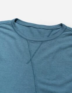 Maharishi 5000 Kesagiri Hemp Oversized T-Shirt Subdued Blue 16 Maharishi 5000 Kesagiri Hemp Oversized T-Shirt Subdued Blue -Maharishi Shop ss24 5000 subdued blue 40