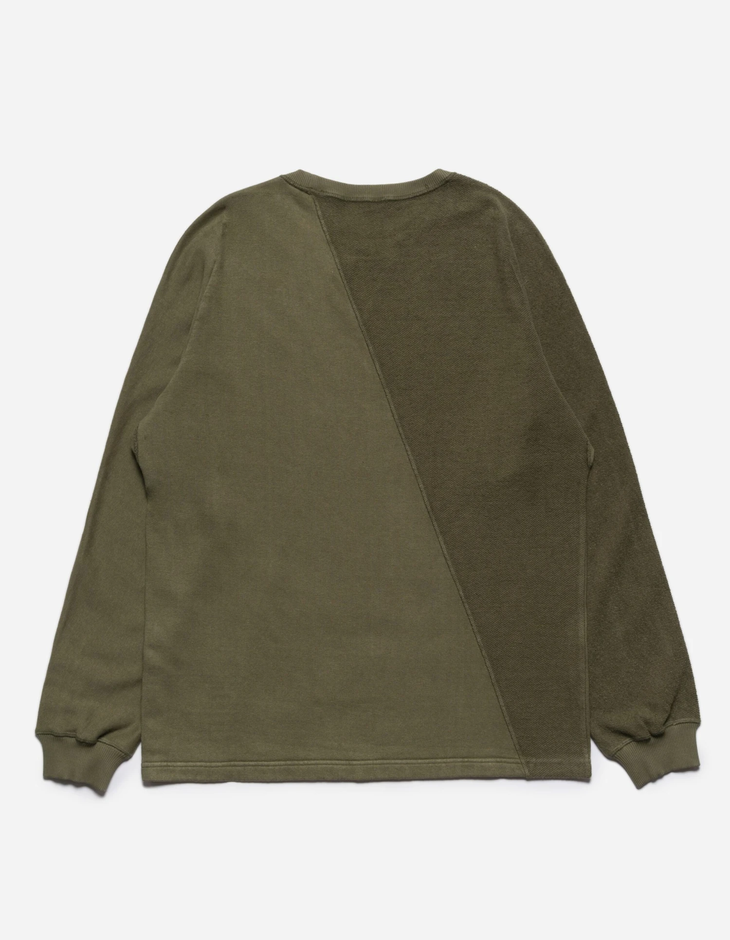 Maharishi 5001 Kesagiri Hemp Crew Sweat Olive OG-107F 7 Maharishi 5001 Kesagiri Hemp Crew Sweat Olive OG-107F - Image 7
