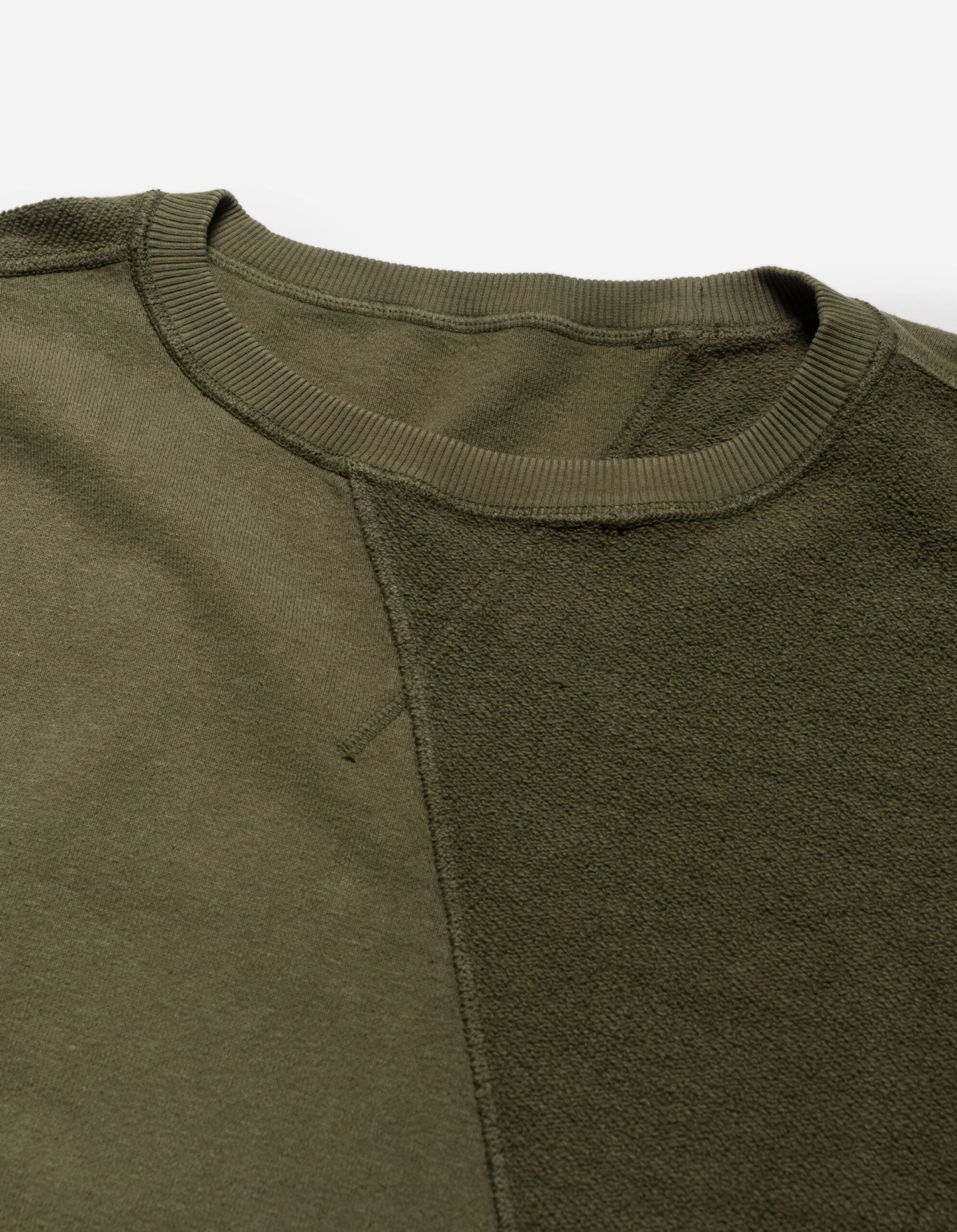 Maharishi 5001 Kesagiri Hemp Crew Sweat Olive OG-107F 8 Maharishi 5001 Kesagiri Hemp Crew Sweat Olive OG-107F - Image 8