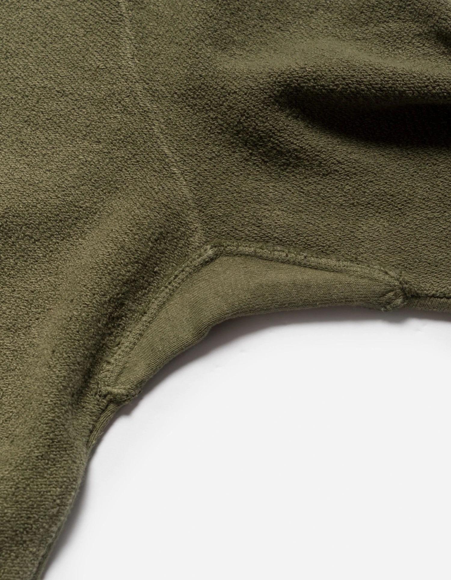 Maharishi 5001 Kesagiri Hemp Crew Sweat Olive OG-107F 9 Maharishi 5001 Kesagiri Hemp Crew Sweat Olive OG-107F - Image 9