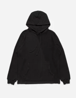 Maharishi 5002 Kesagiri Hemp Hooded Sweat Black BLK-108F