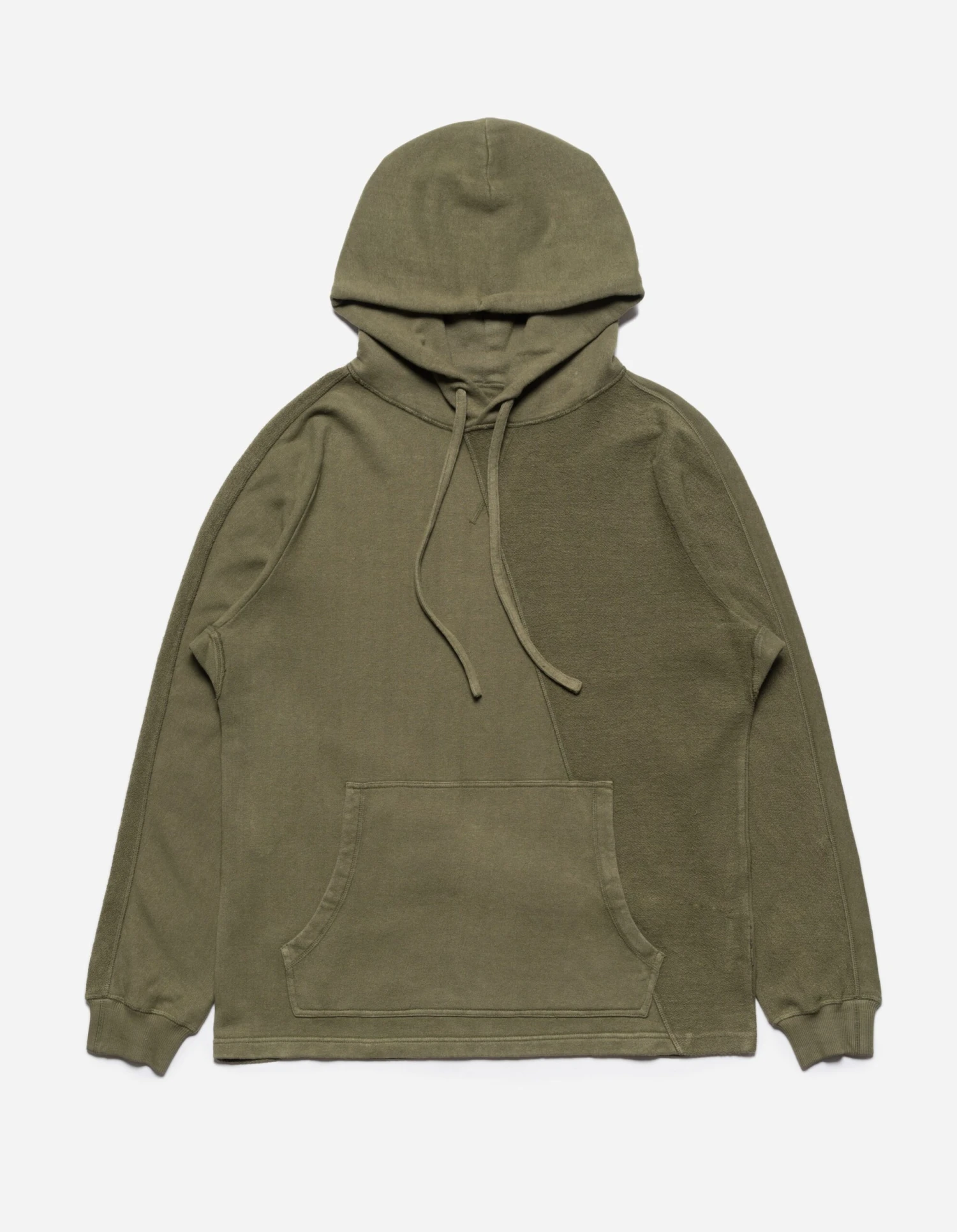 Maharishi 5002 Kesagiri Hemp Hooded Sweat Olive OG-107F 1 Maharishi 5002 Kesagiri Hemp Hooded Sweat Olive OG-107F