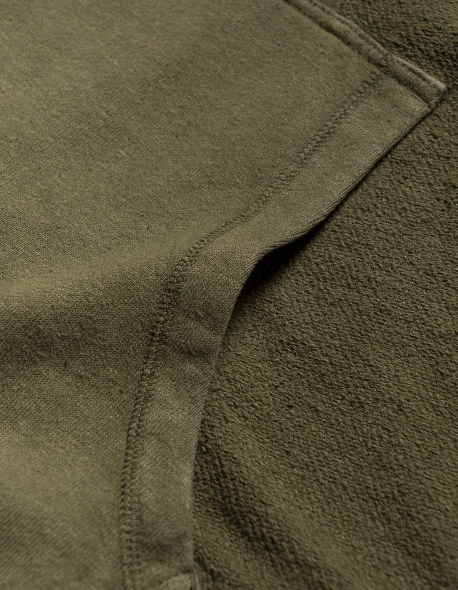 Maharishi 5002 Kesagiri Hemp Hooded Sweat Olive OG-107F 5 Maharishi 5002 Kesagiri Hemp Hooded Sweat Olive OG-107F - Image 5