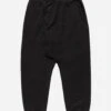 Maharishi 5003 Kesagiri Hemp Low Sweatpants Black BLK-108F
