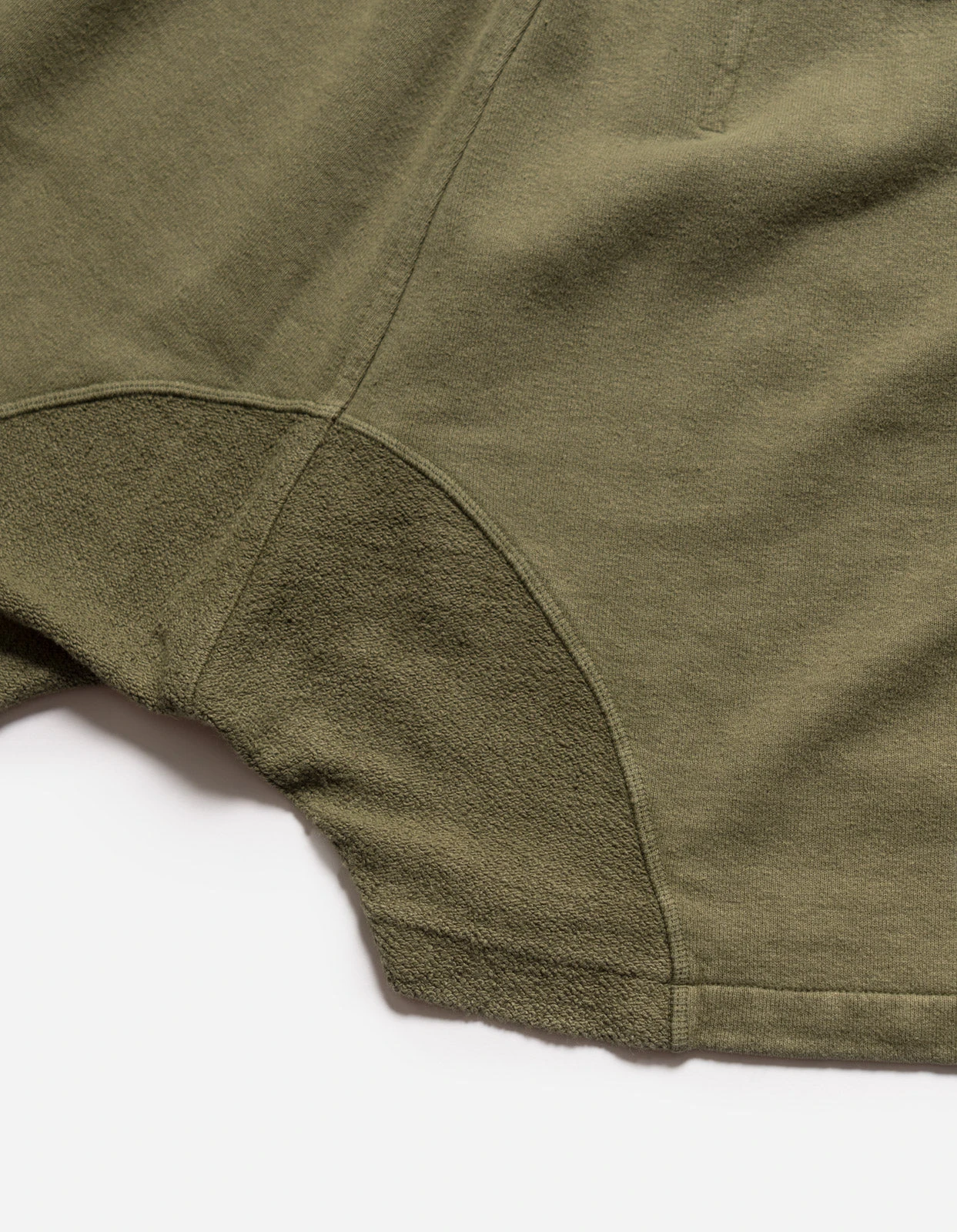 Maharishi 5004 Kesagiri Hemp Sweat Shorts Olive OG-107F 12 Maharishi 5004 Kesagiri Hemp Sweat Shorts Olive OG-107F - Image 12