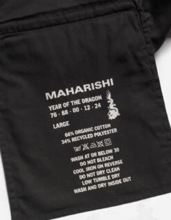 Maharishi 5010 Snocord® Jump Pants Black 29 Maharishi 5010 Snocord® Jump Pants Black -Maharishi Shop ss24 5010 black 60