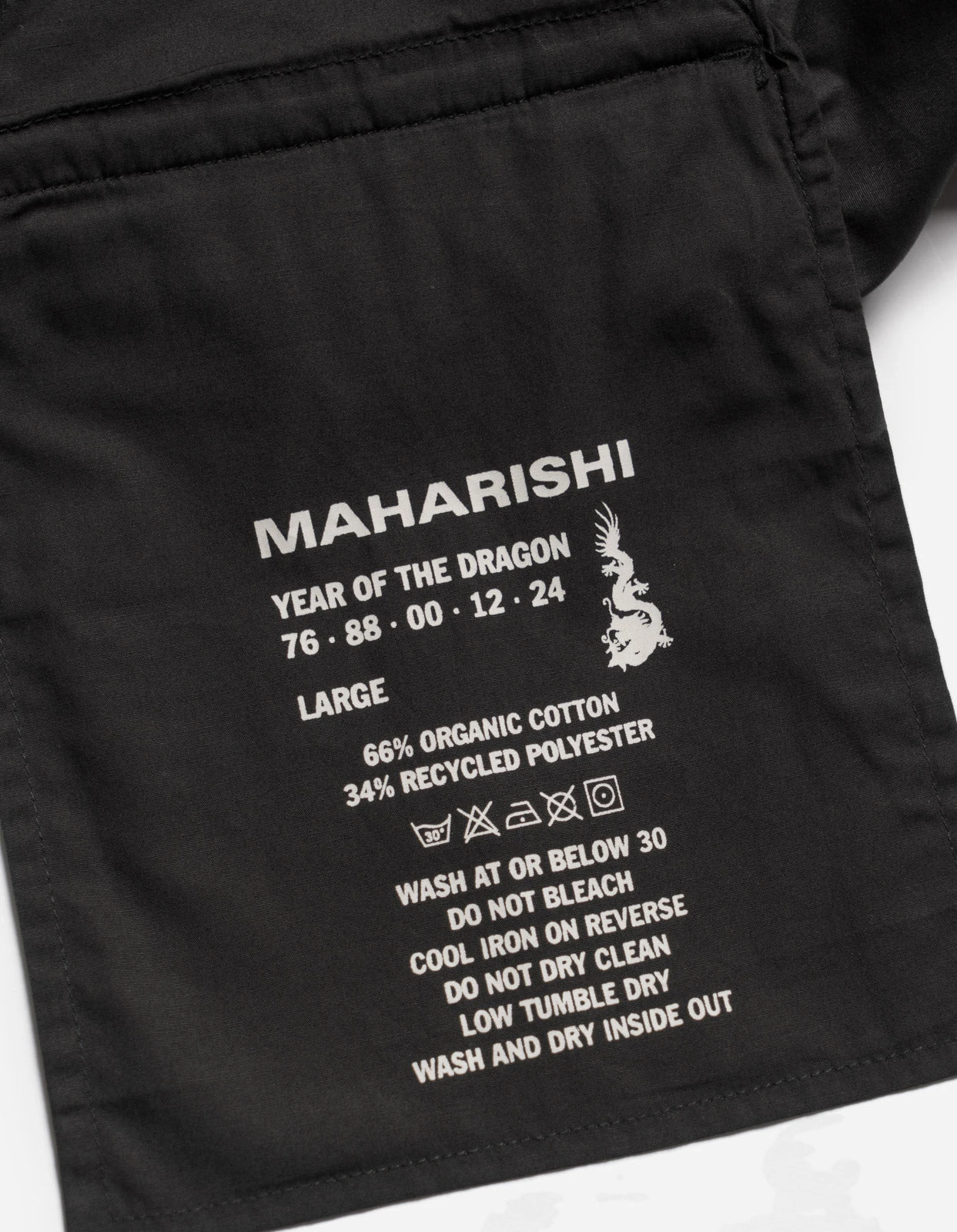 Maharishi 5010 Snocord® Jump Pants Black 15 Maharishi 5010 Snocord® Jump Pants Black - Image 15
