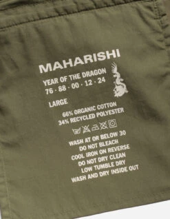 Maharishi 5010 Snocord® Jump Pants Olive OG-107F 33 Maharishi 5010 Snocord® Jump Pants Olive OG-107F -Maharishi Shop ss24 5010 olive og 107f 70