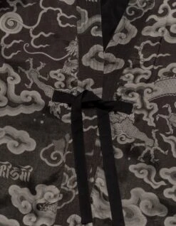 Maharishi 5027 30th Anniversary Reversible Kimono Black 35 Maharishi 5027 30th Anniversary Reversible Kimono Black -Maharishi Shop ss24 5027 black 60