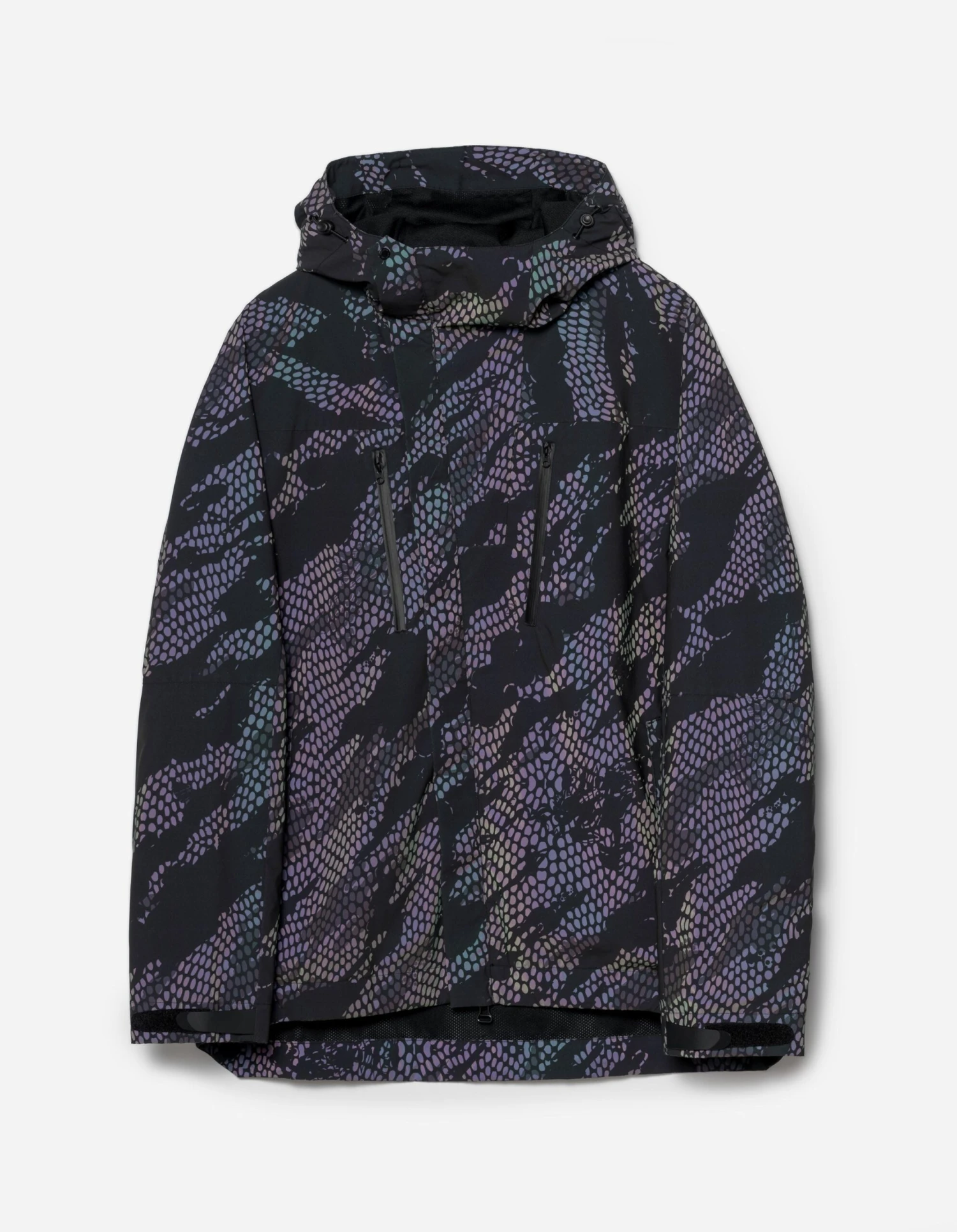Maharishi 5035 Reflective Camo Asym Parka Subdued Night 1 Maharishi 5035 Reflective Camo Asym Parka Subdued Night