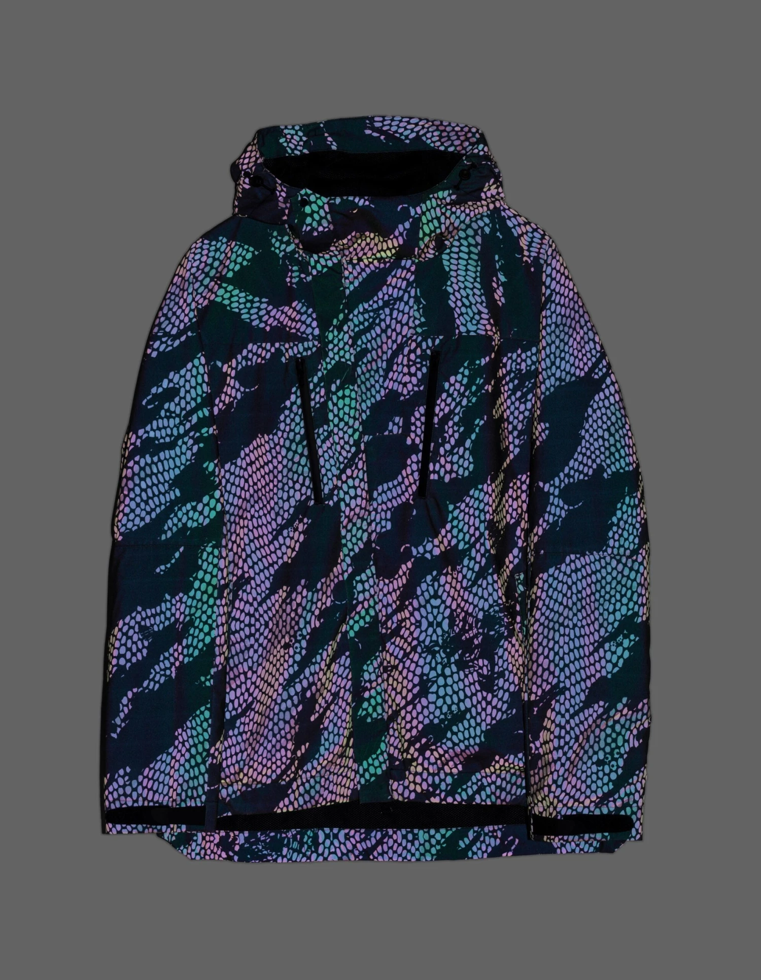 Maharishi 5035 Reflective Camo Asym Parka Subdued Night 10 Maharishi 5035 Reflective Camo Asym Parka Subdued Night - Image 10