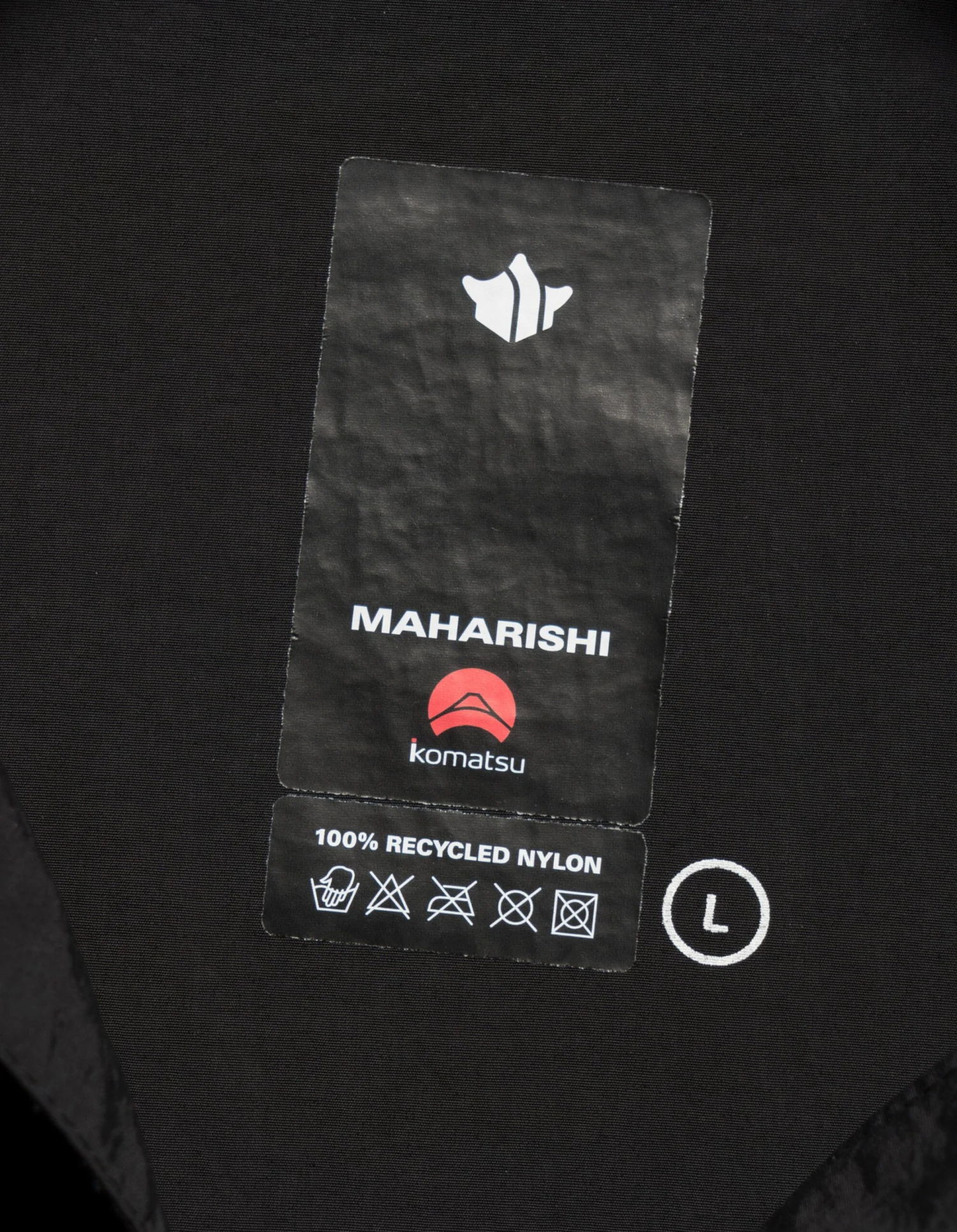 Maharishi 5037 Veg Dyed Tech Cargo Shirt Black 9 Maharishi 5037 Veg Dyed Tech Cargo Shirt Black - Image 9