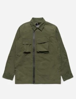 Maharishi 5037 Veg Dyed Tech Cargo Shirt Olive