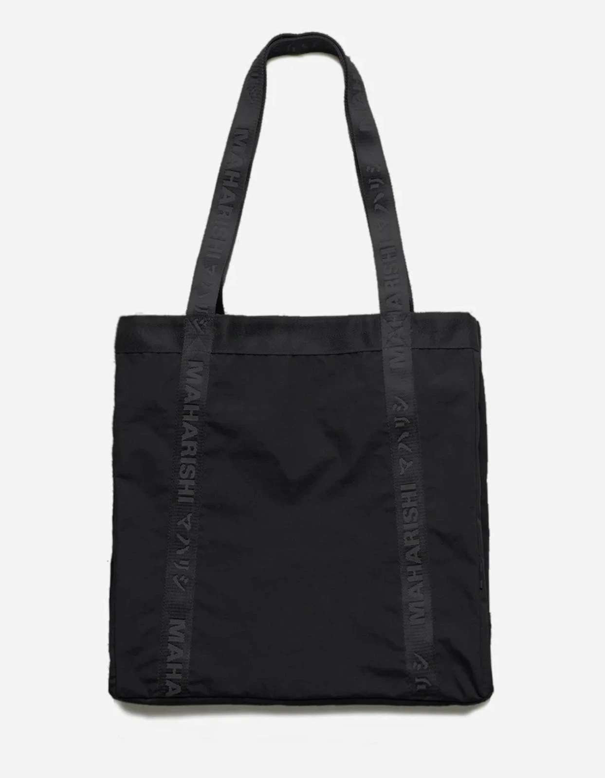 Maharishi 5046 WR Stand Utility Tote Bag Black 1 Maharishi 5046 WR Stand Utility Tote Bag Black