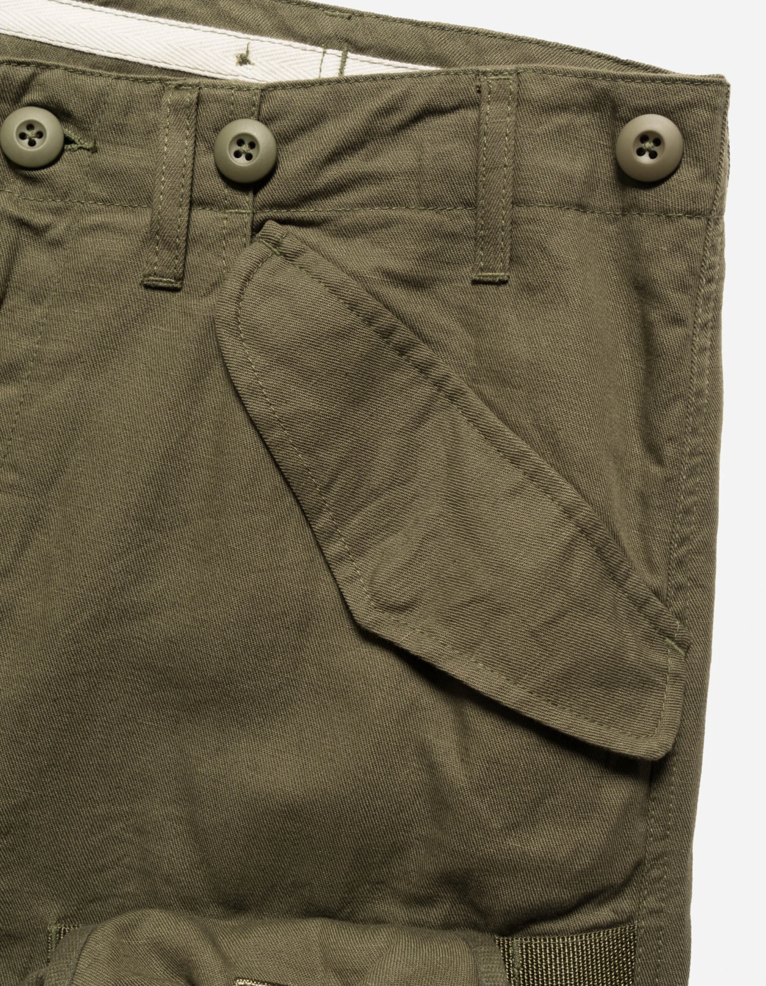 Maharishi 5051 M.A.L.I.C.E. M51 Cargo Pants Olive OG-107F 3 Maharishi 5051 M.A.L.I.C.E. M51 Cargo Pants Olive OG-107F - Image 3