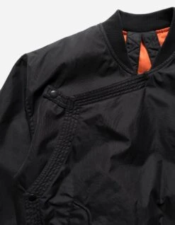 Maharishi 5056 Monk MA-1 Flight Jacket Black 23 Maharishi 5056 Monk MA-1 Flight Jacket Black -Maharishi Shop ss24 5056 black 40